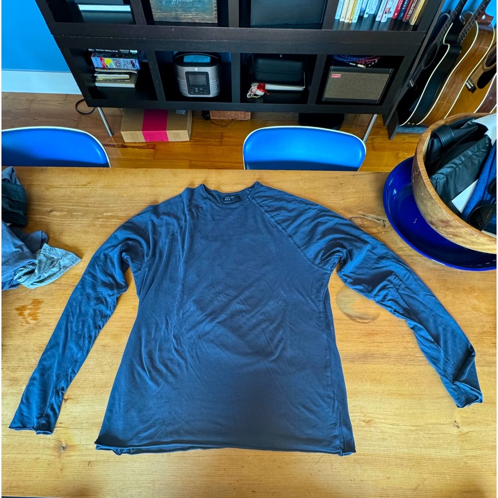 Velvetmen double layer long sleeve shirt